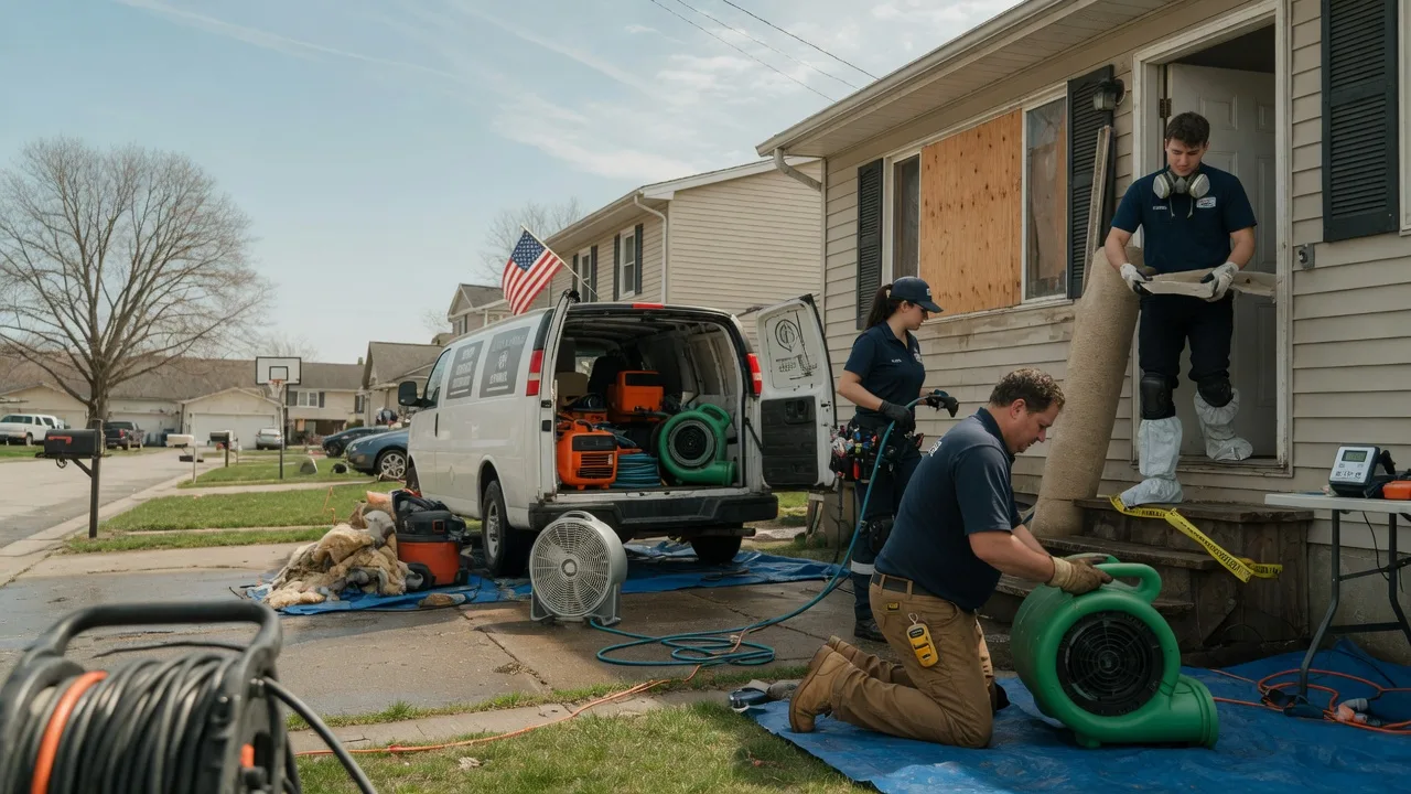 Water Damage Restoration in Okauchee, WI near me